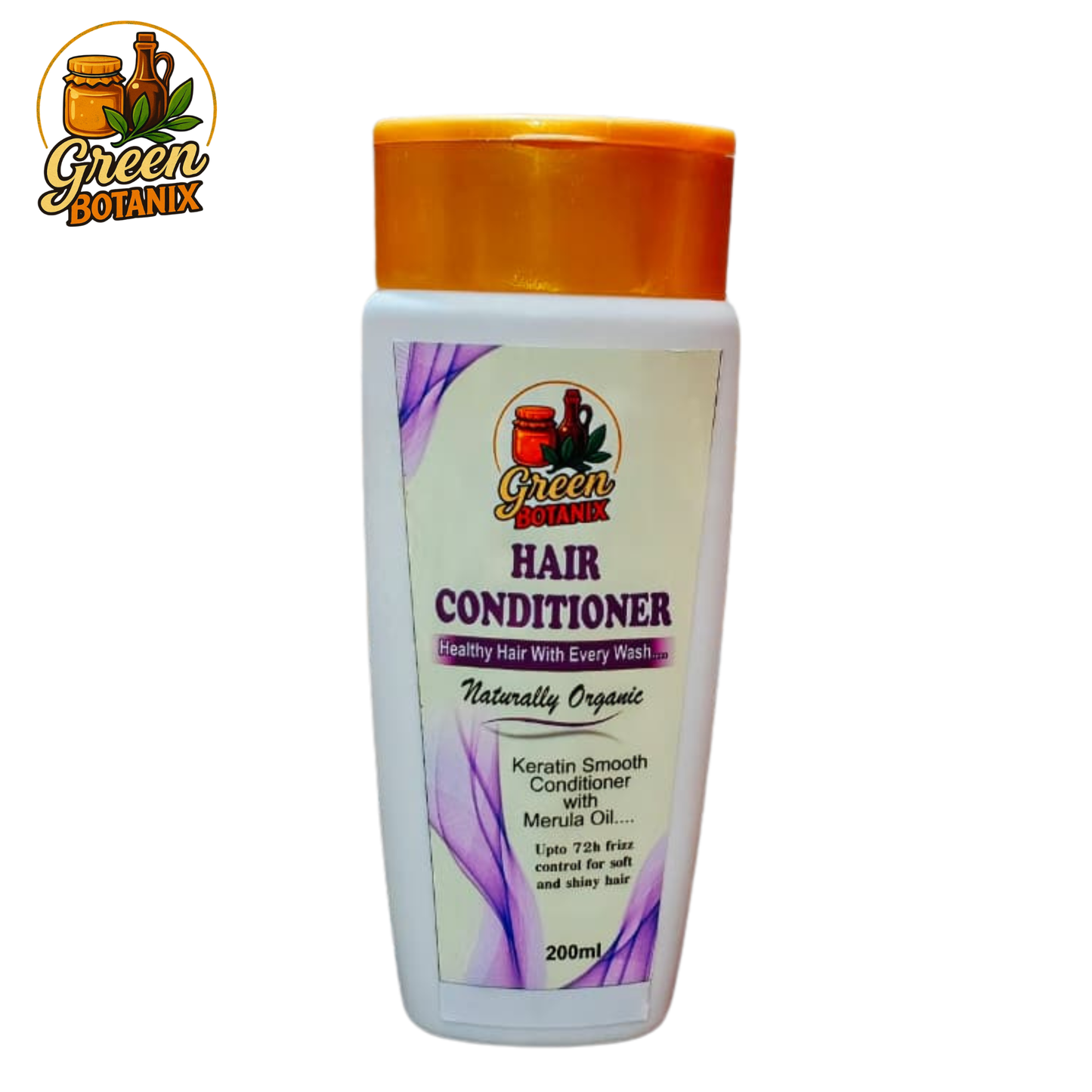 Green Botanix Hair Conditioner (200ml) - Deep Nourishing Conditioner for Soft, Smooth & Shiny Hair