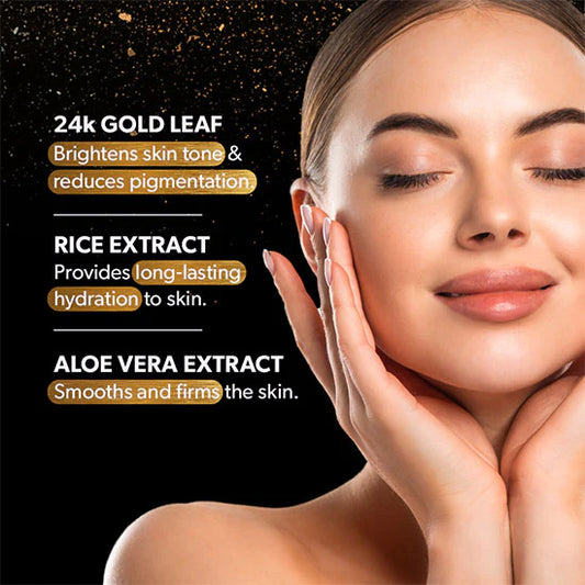 24K Gold Facewash (100ml) - 100% Organic