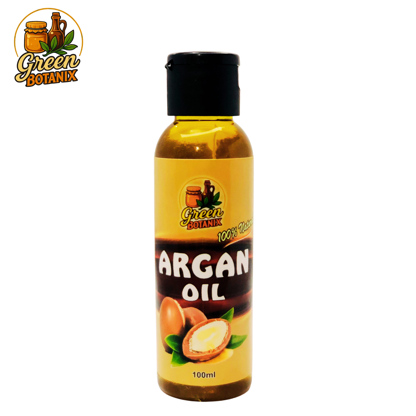 Green Botanix Argan Oil - 100% Pure & Natural Oil for Hair, Skin & Nails