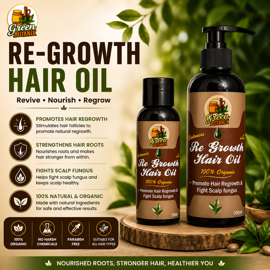 Re-Growth Oil - 100% Herbal