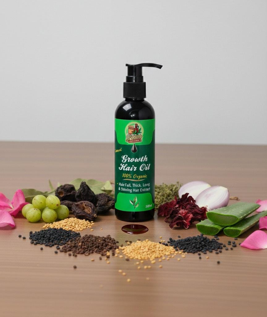 Growth Hair Oil - 100% Herbal
