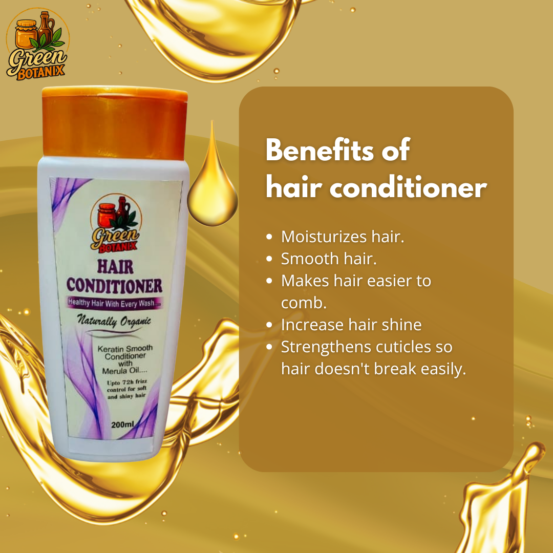Green Botanix Hair Conditioner (200ml) - Deep Nourishing Conditioner for Soft, Smooth & Shiny Hair
